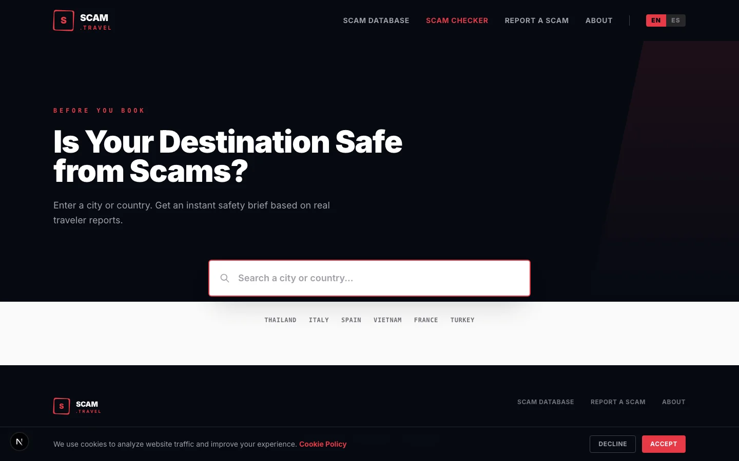 scam.travel screenshot 3